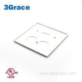 2 Gang Conventional Outlet Cover Plate